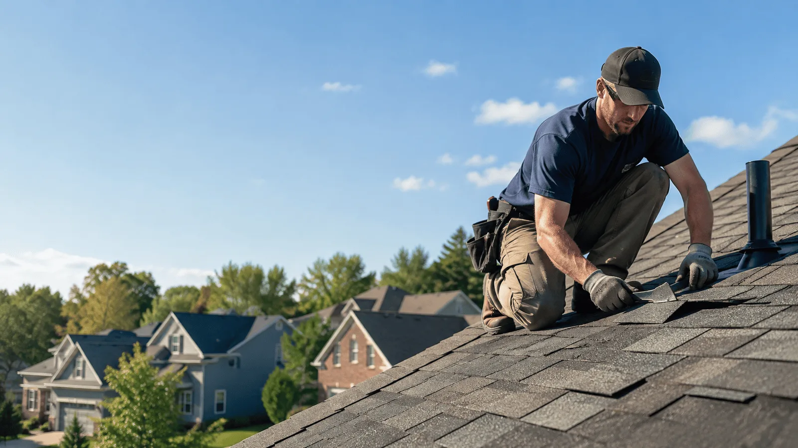 Roof Leak Repair in Morral, OH near me